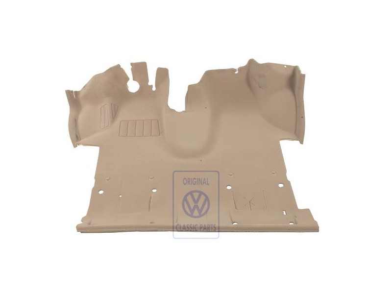 Original VW Flooring Pure Beige - 7H5863711E 6Z4