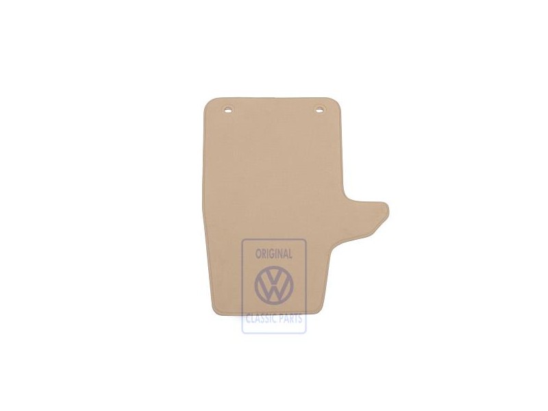 Original VW Floor Mat Pure Beige - 7H5863713 RUZ