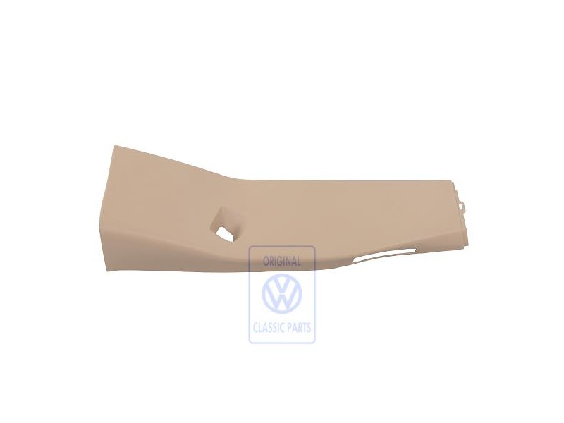 Original VW B-Pillar Trim Pure Beige - 7H5867285R 7G8