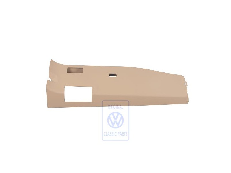 Original VW B-Pillar Trim Pure Beige - 7H5867286AQ7G8