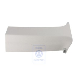 Original VW C-Pillar Trim Pearl Grey - 7H5867288F 2XP