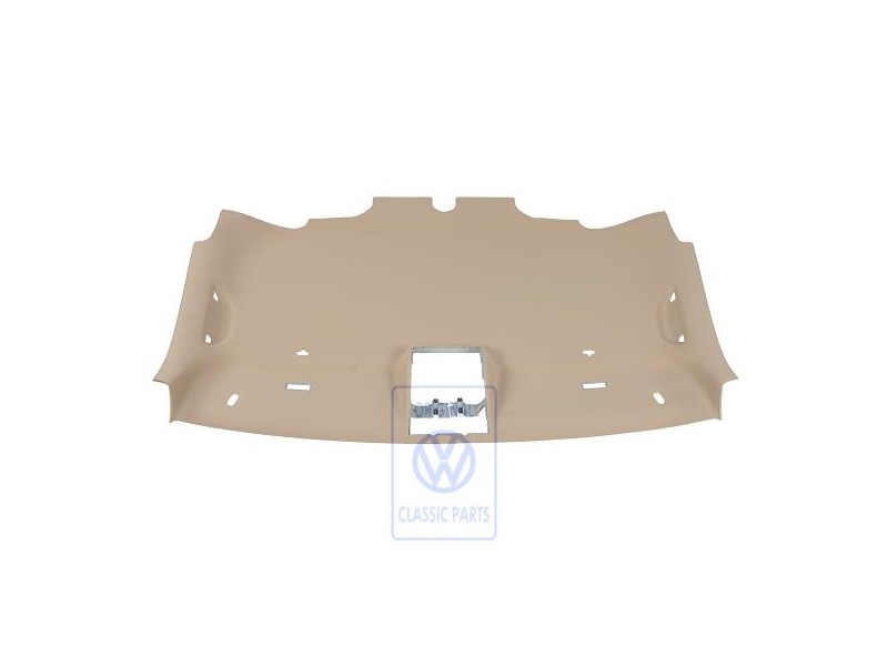 Original VW Moulded Headliner Pure Beige - 7H5867501AN3U5