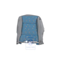 Original VW Seat Covering (Fabric) Blue/Artgrey - 7H5883405AFUNC