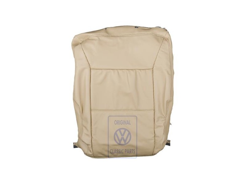 Original VW Backrest Cover (Leather/Leatherette) Pure Beige - 7H5883805ALPYU