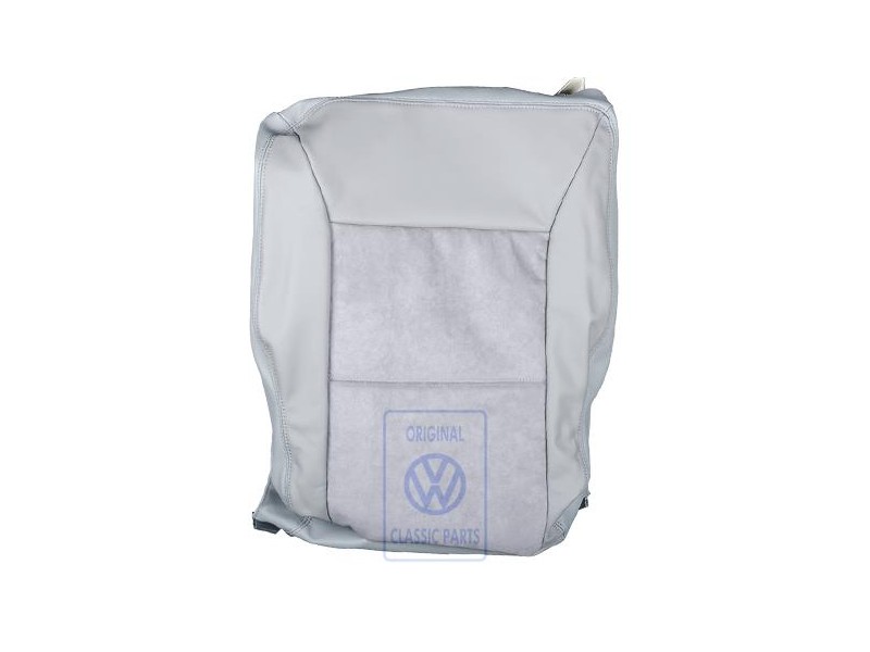 Original VW Backrest Cover (Alcantara/Leatherette) Artgrey - 7H5883805AMPGU