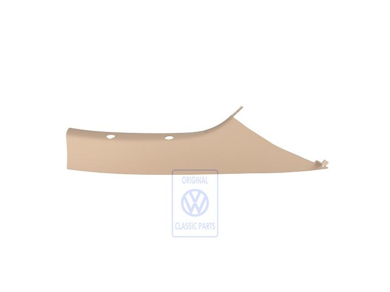 Original VW A-Pillar Trim Pure Beige - 7H9867234F 3U5