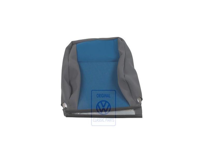 Original VW Backrest Cover (Fabric) Blue/Anthracite - 7H9881805M UNG
