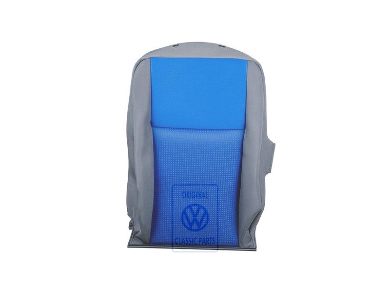 Original VW Backrest Cover (Fabric) Blue/Anthracite - 7H9881805P UNG