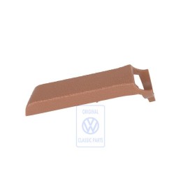 Original VW Cover For Guide Rail Teak (Brown) - 7L0881088E 7D6