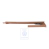 Original VW Cover For Guide Rail Teak (Brown) - 7L0881477M 7D6