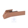 Original VW Cover For Guide Rail Teak (Brown) - 7L0881478K 7D6
