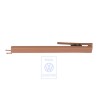 Original VW Cover For Guide Rail Teak (Brown) - 7L0881479M 7D6