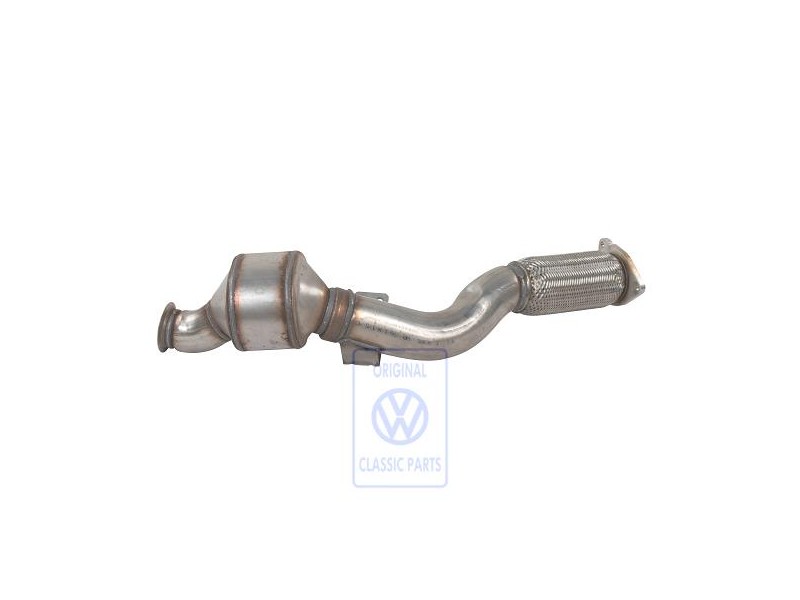 Original VW Exhaust Pipe With Pre-Catalyst - 7L6254300KX