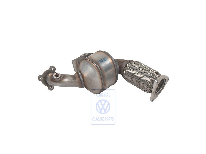 Original VW Exhaust Pipe With Pre-Catalyst - 7L6254300 X