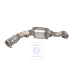 Original VW Exhaust Pipe With Catalyst - 7L6254301TX