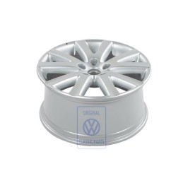 Original VW Aluminium Rim Diamond Silver - 7L6601025N 8Z8
