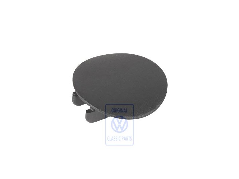 Original VW Cover Cap Satin Black - 7L6857085 01C