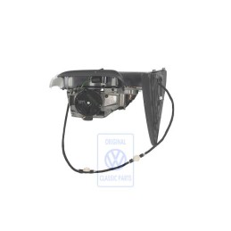 Original VW Exterior Mirror Housing Satin Black - 7L6857508DD01C