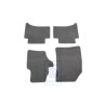 Original VW 1 Set Foot Mats Anthracite/Snow Beige - 7L6863011AFWGC