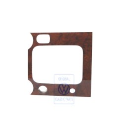 Original VW Trim For Gear Selector Burr Walnut - 7L6863916DB2WE