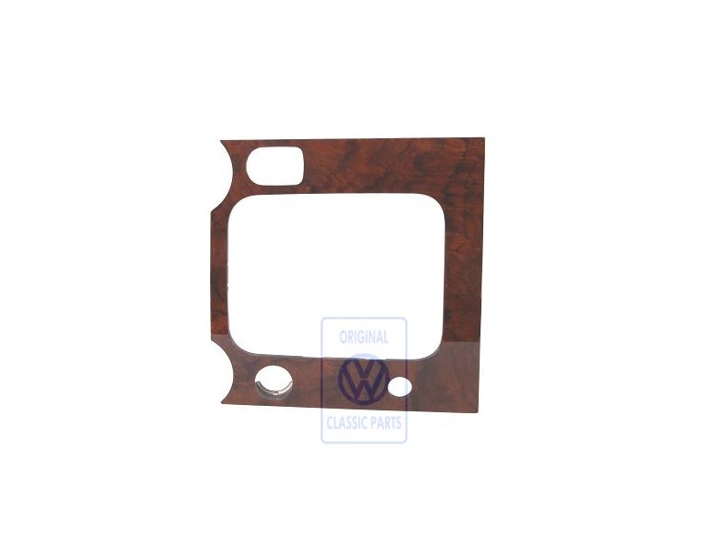Original VW Trim For Gear Selector Burr Walnut - 7L6863916DB2WE