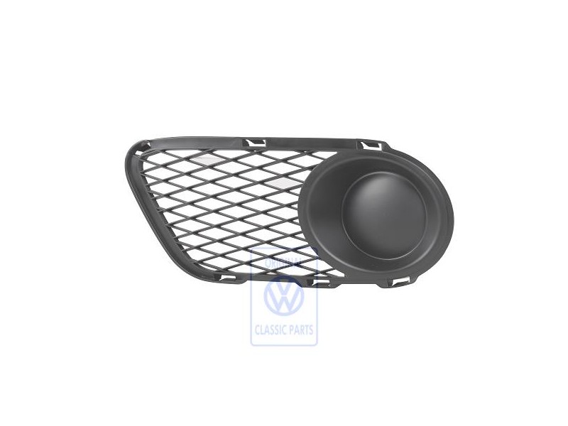 Original VW Ornamental Grille Satin Black - 7L9853683 B41