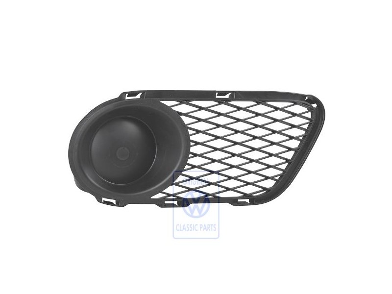 Original VW Ornamental Grille Satin Black - 7L9853684 B41