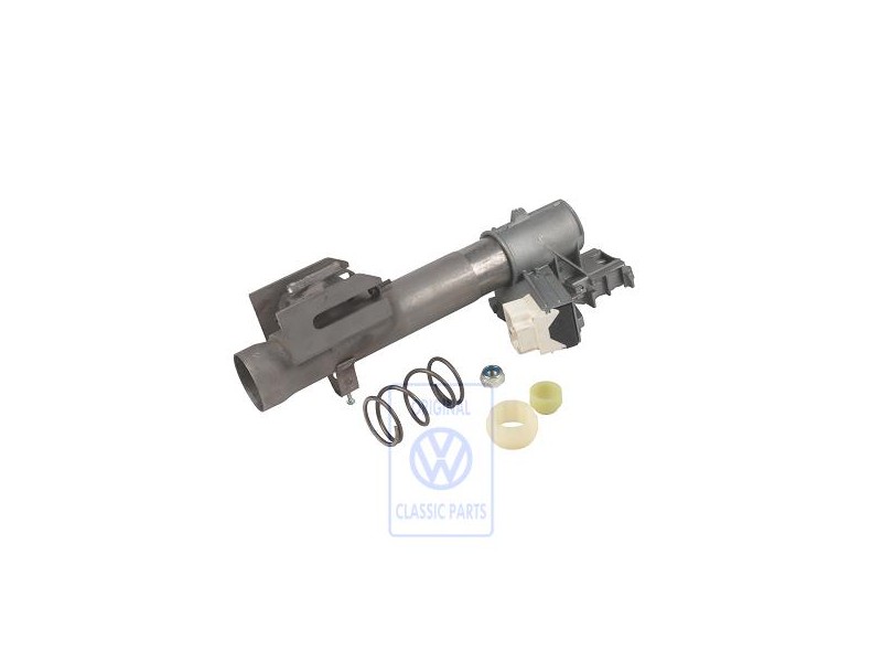 Original VW Steering Column Tube With Attachment Parts - 7M0498506A