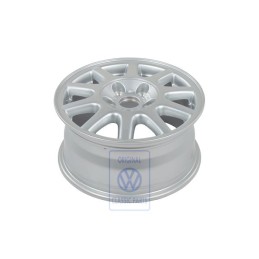 Original VW Aluminium Rim Chrome Coloured Metallic - 7M0601025F 091