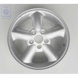 Original VW Aluminium Rim Chrome Coloured Metallic - 7M0601025G 091