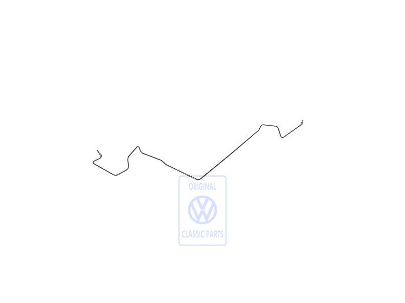Original VW Brake Pipe - 7M0611722F