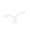 Original VW Brake Pipe - 7M0611722F