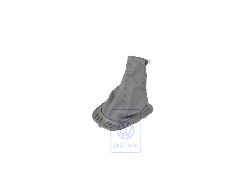 Original VW Gear Shift Cover Flannel Grey - 7M0711113E DS6
