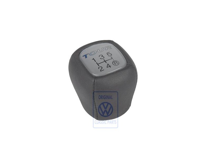 Original VW Gearstick Knob (Leather) - 7M0711141D