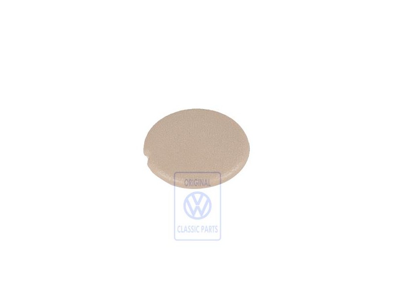 Original VW Cover Cap Light Beige - 7M0827261 Q70