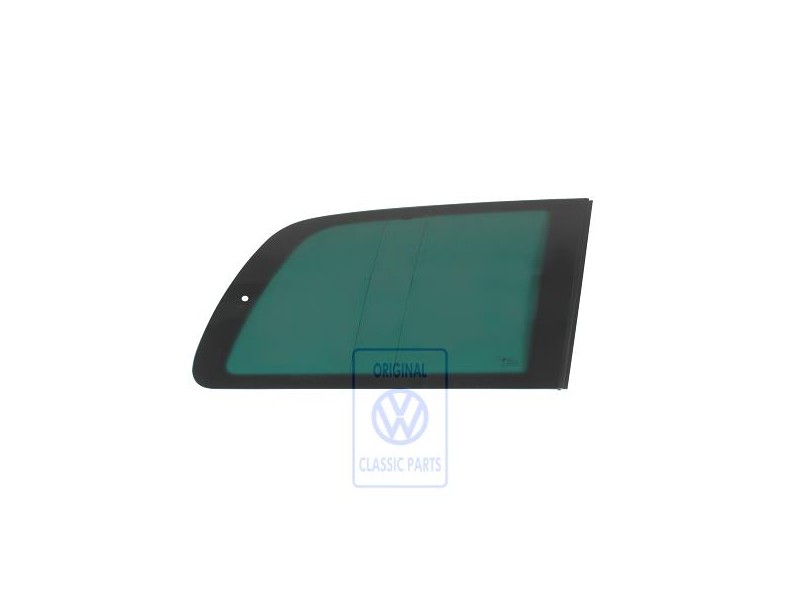 Original VW Hinged Vent Window (Insulated Glass) With Aerial - 7M0845318H