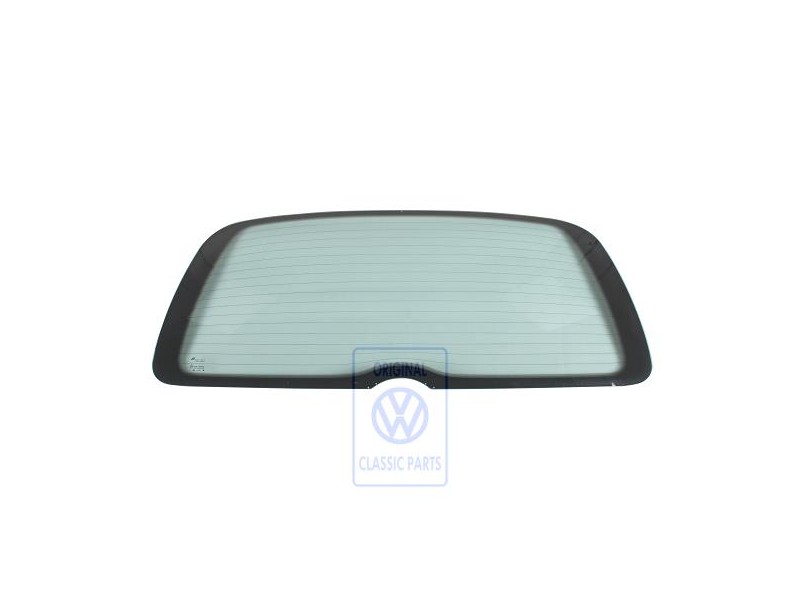 Original VW Rear Window (Insulating Glass), Heated - 7M0845499D