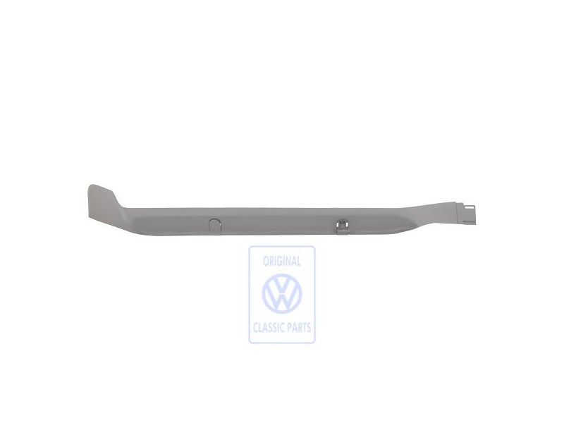 Original VW Sill Trim Strip Flannel Grey - 7M0853372J U71