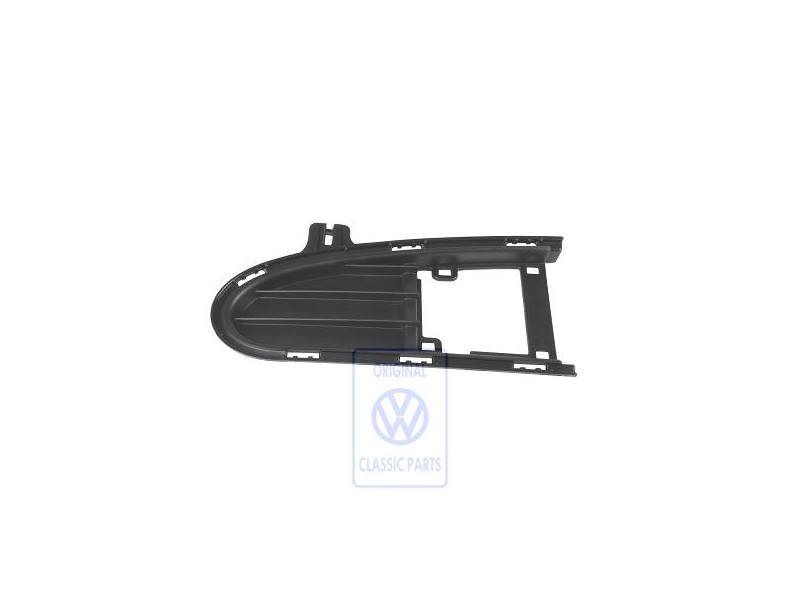 Original VW Air Guide Grille Satin Black - 7M0853683D 01C