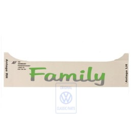 Original VW Film Lettering Spice Green Pearl Effect - 7M0854433A H6Y