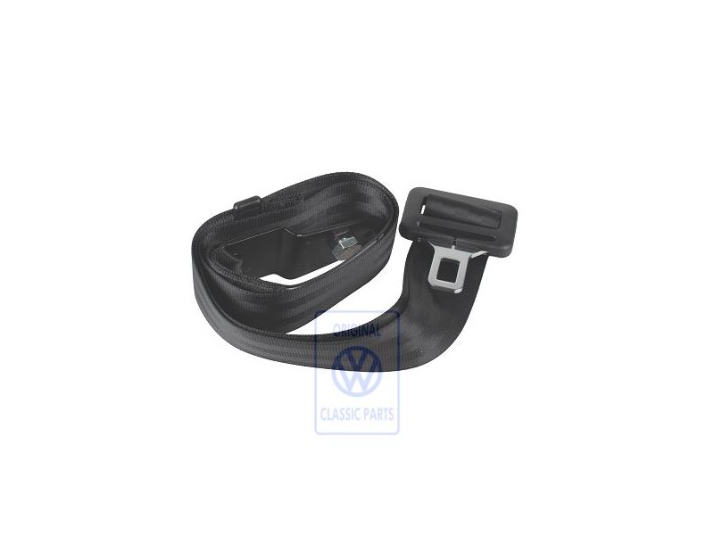 Original VW Lap Belt Black - 7M0857809C 041
