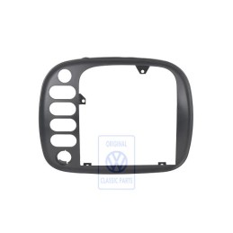 Original VW Trim Satin Black - 7M0858105E 01C