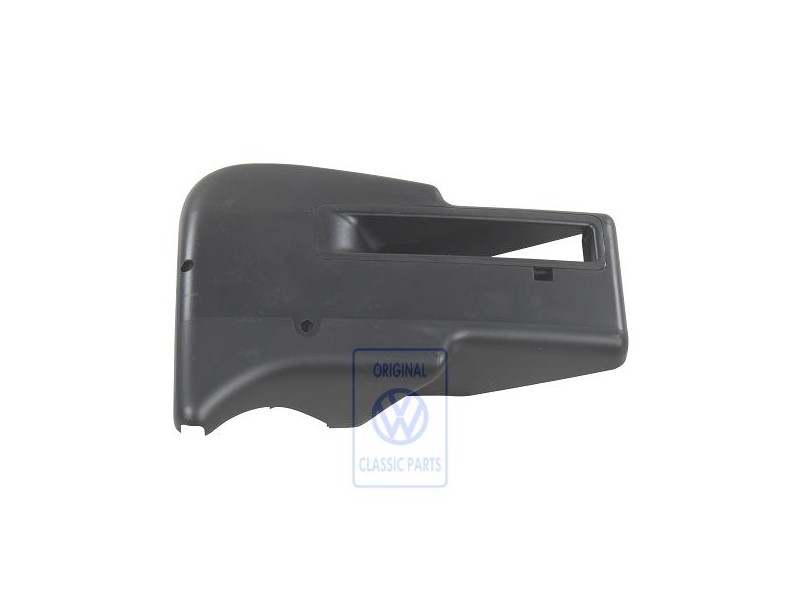 Original VW Trim Lower Section Satin Black - 7M0953516M 01C