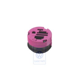 Original VW Flat Contact Housing With Contact Locking Mechanism - 7M0959740