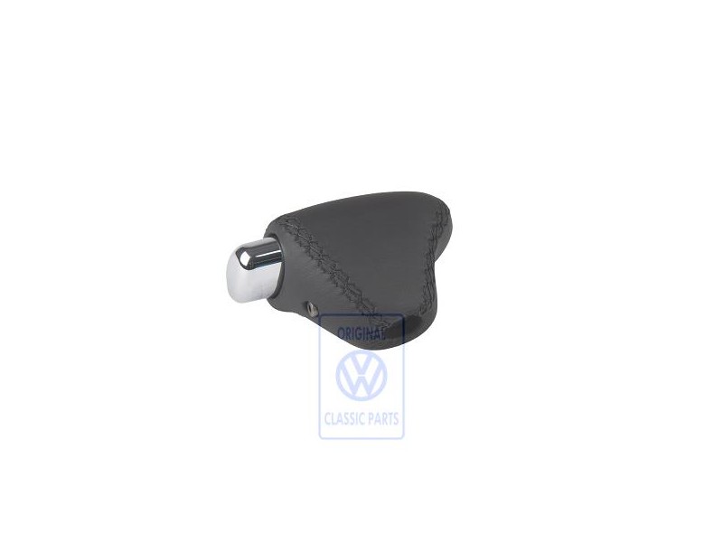 Original VW Gearstick Knob (Leather) Black - 7M1713139C E74