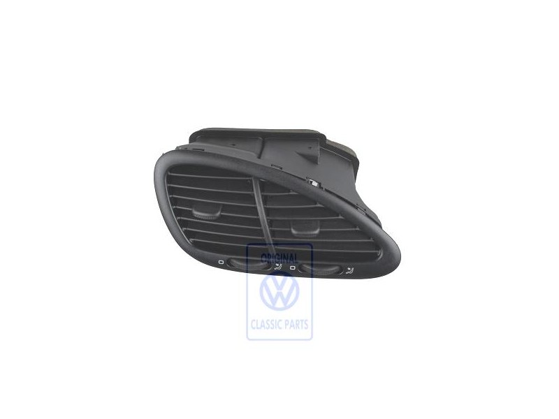 Original VW Housing For Air Vent Satin Black - 7M1819728E 01C