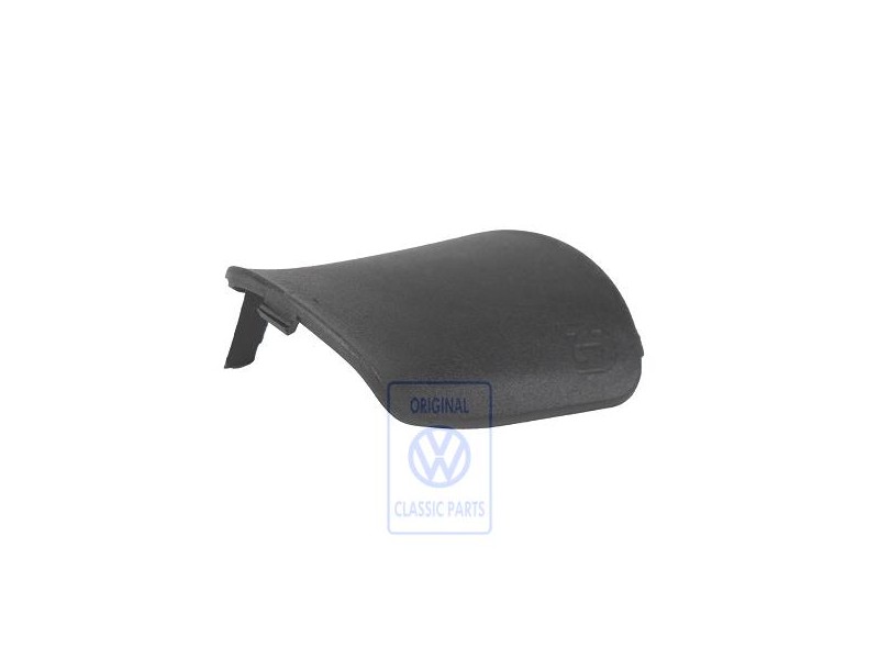 Original VW Cover Cap Satin Black - 7M1857085A 01C