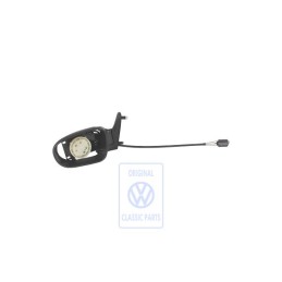 Original VW Exterior Mirror Housing Satin Black - 7M1857507E 01C