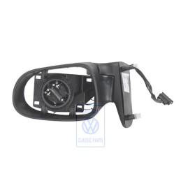 Original VW Exterior Mirror Housing Satin Black - 7M1857508F 01C