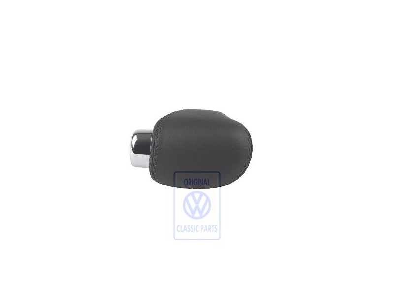 Original VW Gearstick Knob (Leather) Black - 7M2713139C E74
